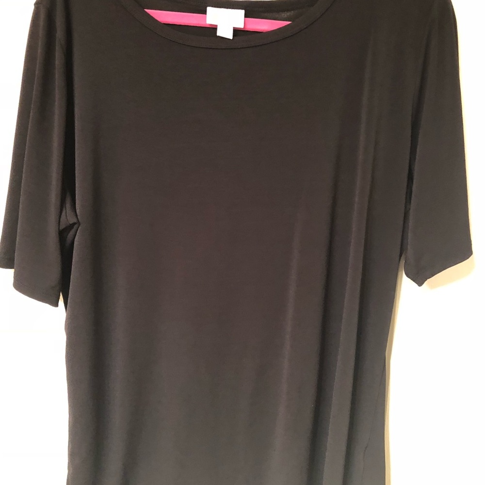 Worn once! EUC 3XL XXXL Solid Black LuLaRoe Gigi